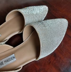 Steve Madden Rhinestone Flat